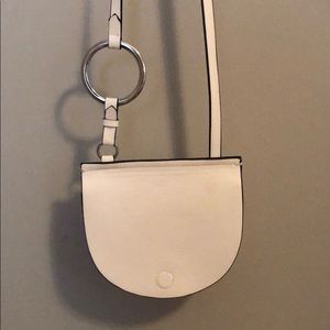 Zara Smooth Leather Crossbody Bag